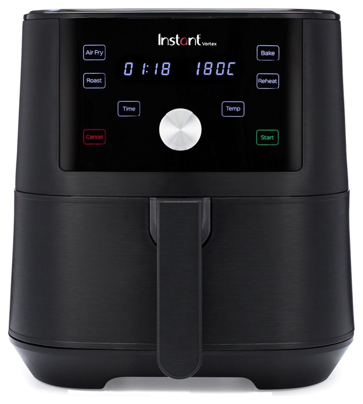 Instant Vortex ClearCook 7.6L Kuumaõhu Fritüür – Stainless Steel